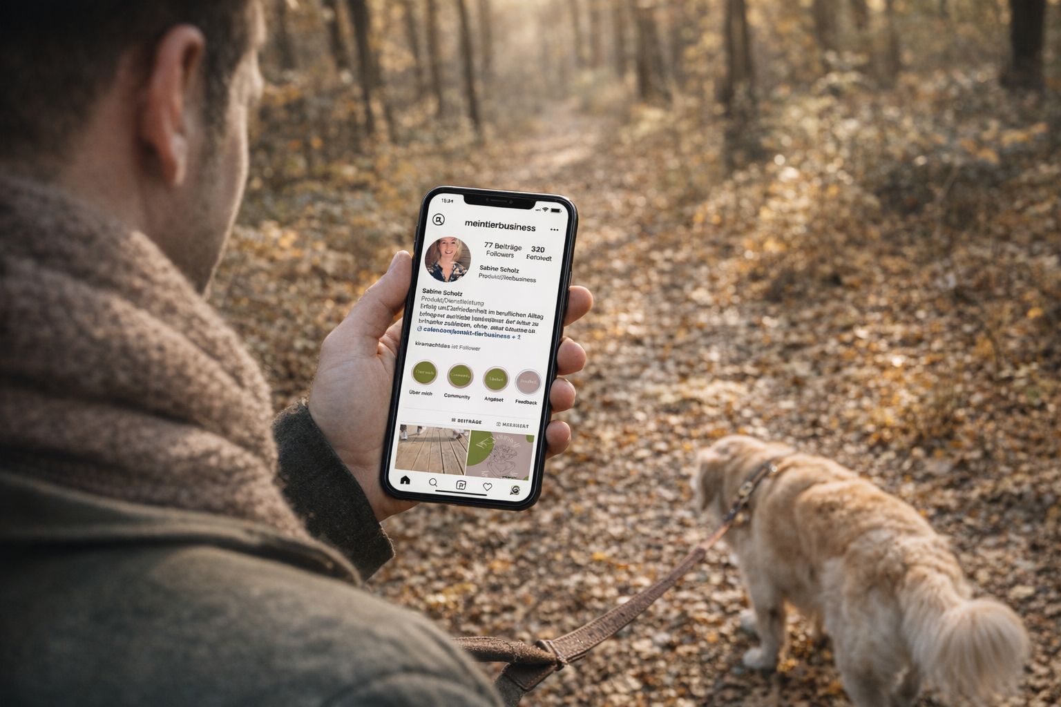 Instagramprofil "Mein Tierbusiness"